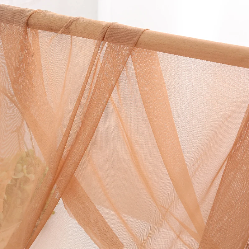 นุ่ม 4 ทิศทางผ้าตาข่ายยืดสําหร - Crystal Mesh Fabric บทวิจารณ์และราคา