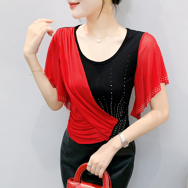 เสื้อตาข่ายผู้หญิงฤดูร้อนปี 20 - Beaded Trim Fringe บทวิจารณ์และราคา