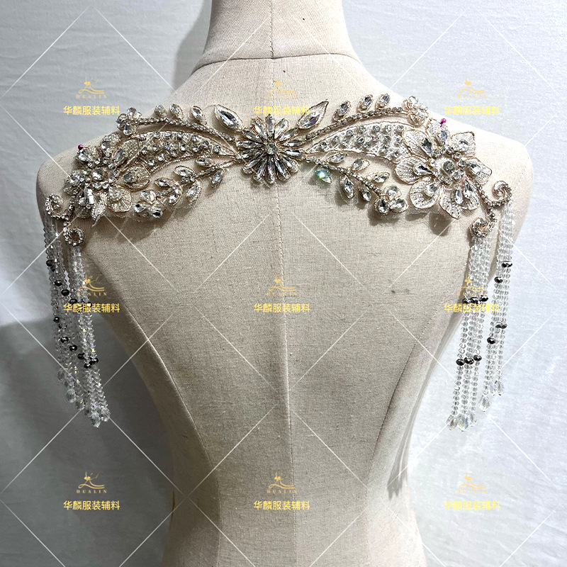 ริบบิ้นประดับลูกปัดด้วยมือพร้อ - Beaded Trim Fringe บทวิจารณ์และราคา