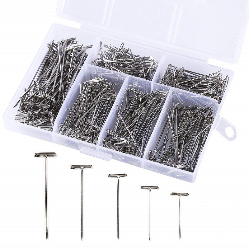 20/100Pcs สแตนเลสสตีล T Pins T - Craft Embellishment Storage บทวิจารณ์และราคา